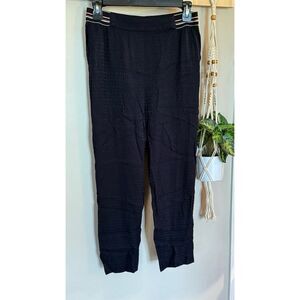 Anthropologie Women's XS Navy Blue Pull-On Dress Pants